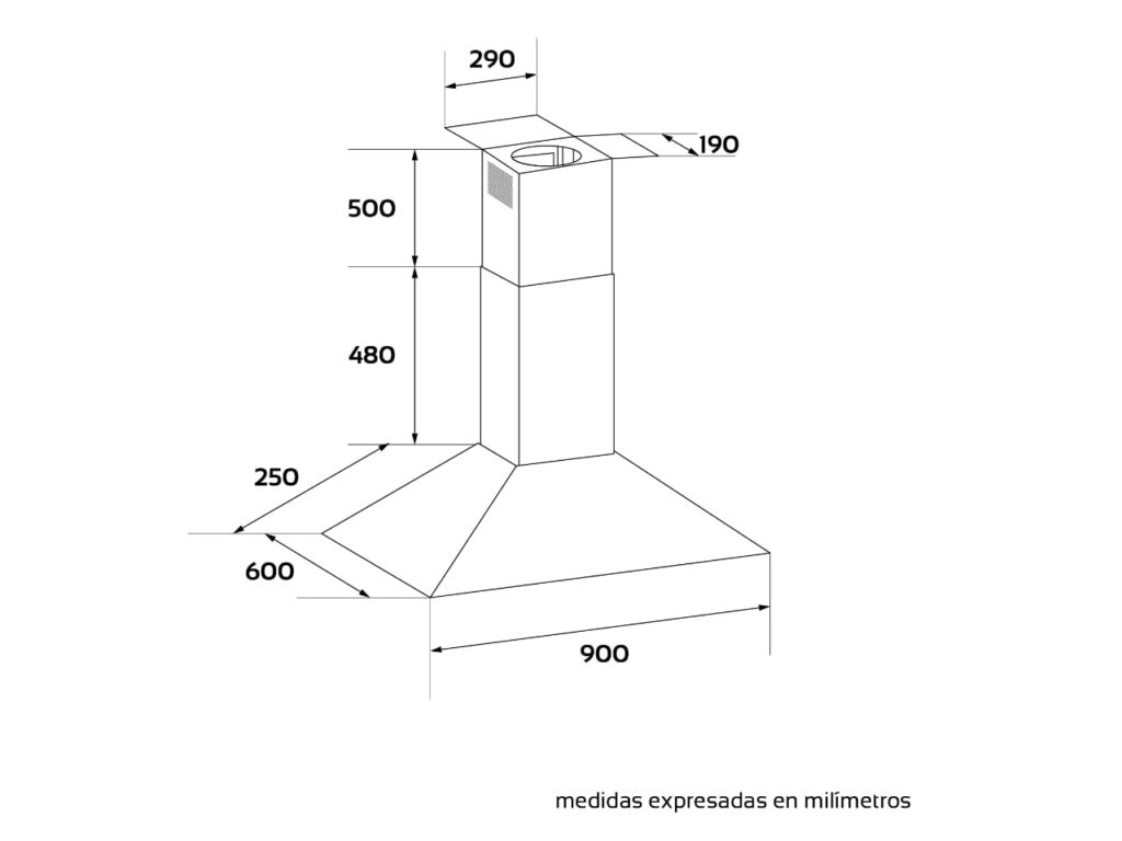 Campana de cocina Isla M.I. – Adrogue Ventilación